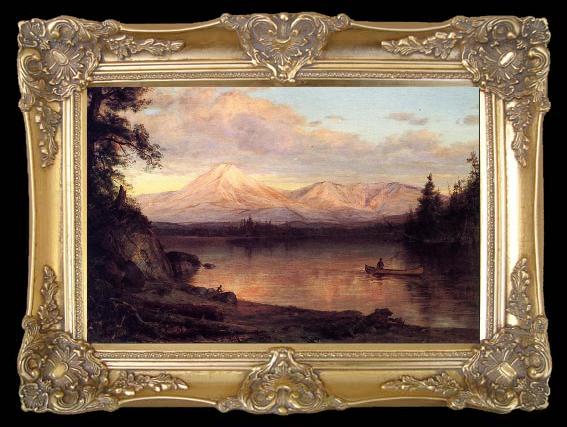 framed  Frederic Edwin Church View of Mount Katahdin, TA216